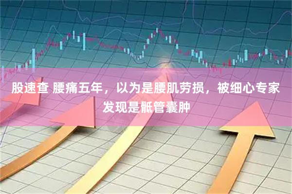 股速查 腰痛五年，以为是腰肌劳损，被细心专家发现是骶管囊肿